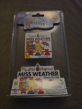 My First Miss Weather Dress Up Set - White & Multicolor
